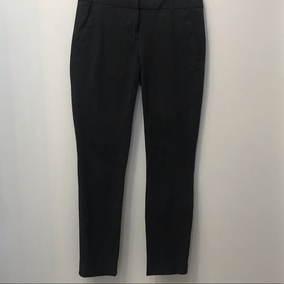 Ann Taylor Loft gray cropped dress pants 2 - Picture 5 of 8